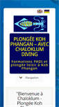 Mobile Screenshot of plongeekohphangan.com